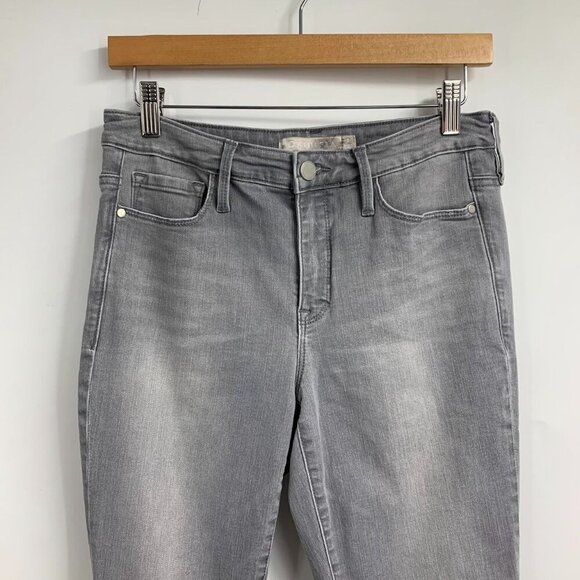 Athleta Sculptek Skinny #158935 Grey Wash‎ Hiking Travel Commute Jean Size 6 - Picture 4 of 14